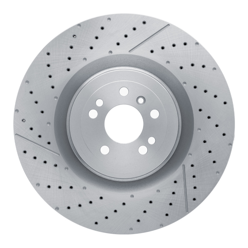 Mercedes-Benz GLS63 AMG Brake Rotor (1) - Front - R1 Concepts - Drilled and Slotted - `12-`19 Mercedes-Benz GLS63 AMG Brake Rotor (1) - Front - R1 Concepts - Drilled and Slotted - `12-`19